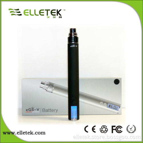 Variable Voltage with LED Display Battery EGO-V E Cigarette